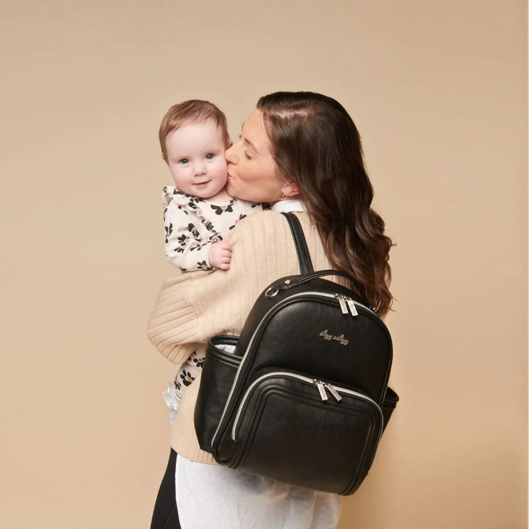 Itzy Ritzy Itzy Mini Plus Diaper Bag Backpack (Noir)