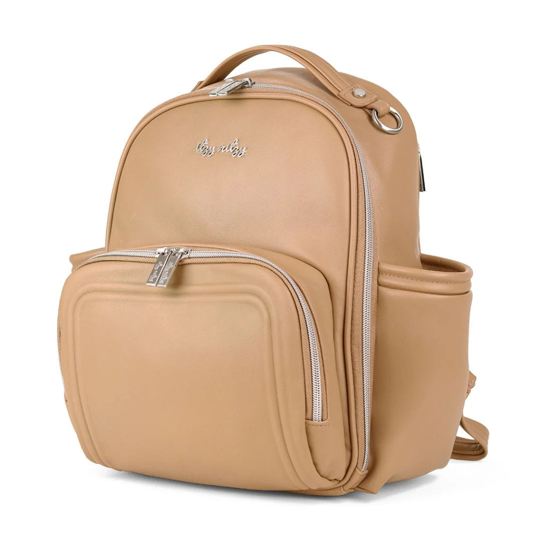 Itzy Ritzy Itzy Mini Plus Diaper Bag Backpack (Chai)