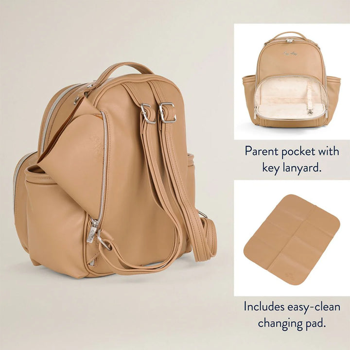 Itzy Ritzy Itzy Mini Plus Diaper Bag Backpack (Chai)