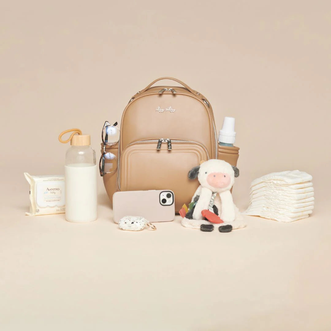 Itzy Ritzy Itzy Mini Plus Diaper Bag Backpack (Chai)