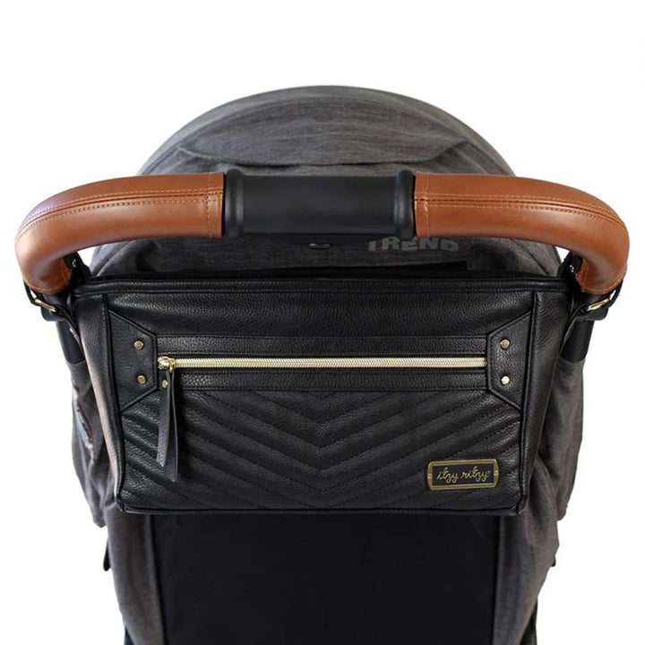 Itzy Ritzy Stroller & Wagon Caddy (Jetsetter Black)
