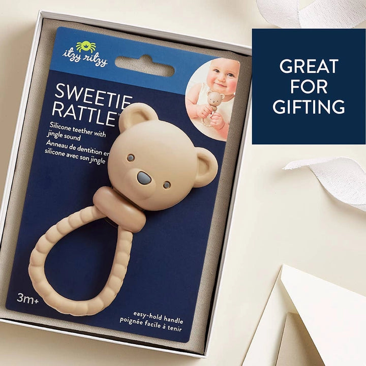 Itzy Ritzy Sweetie Rattle (Bear)