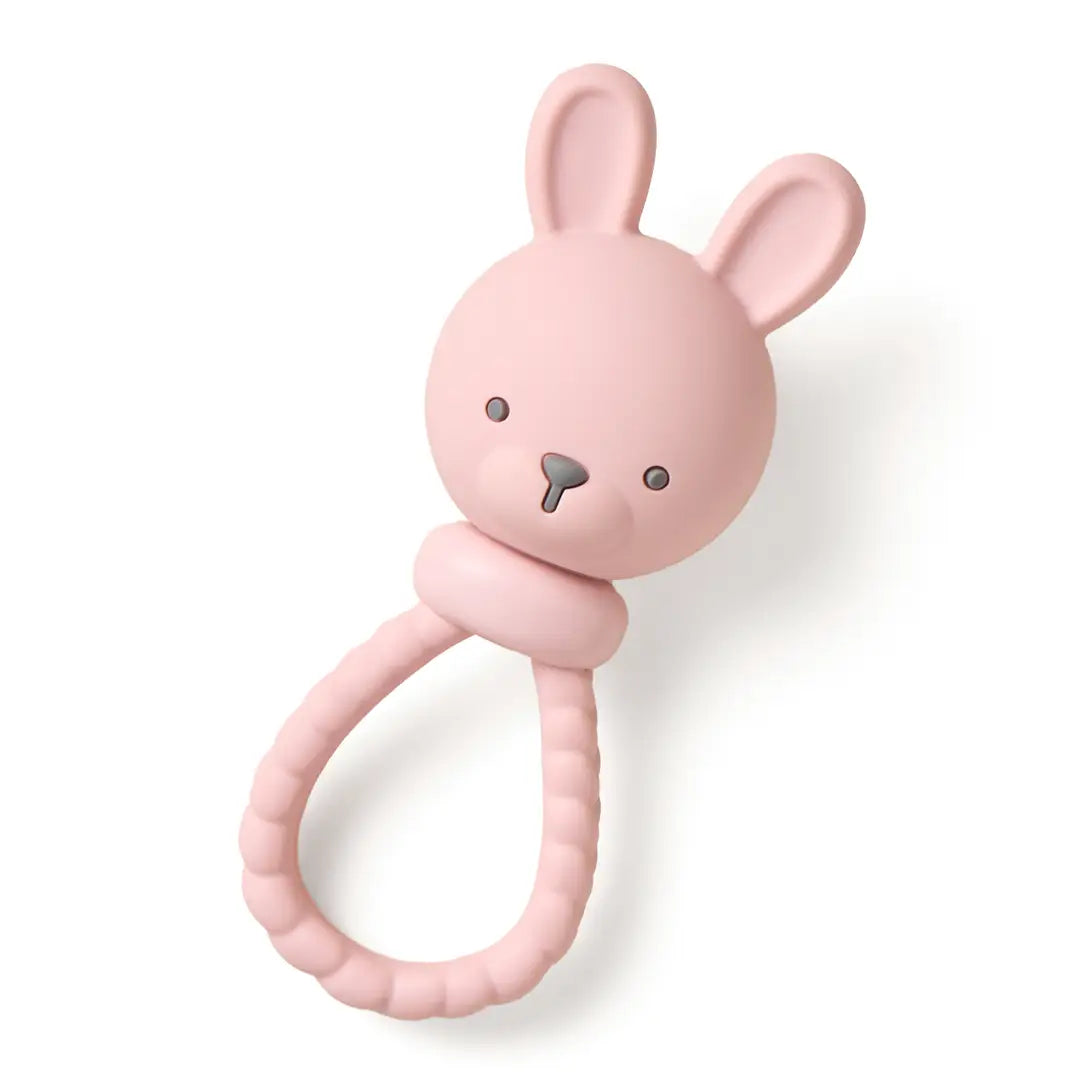 Itzy Ritzy Sweetie Rattle (Pink Bunny)