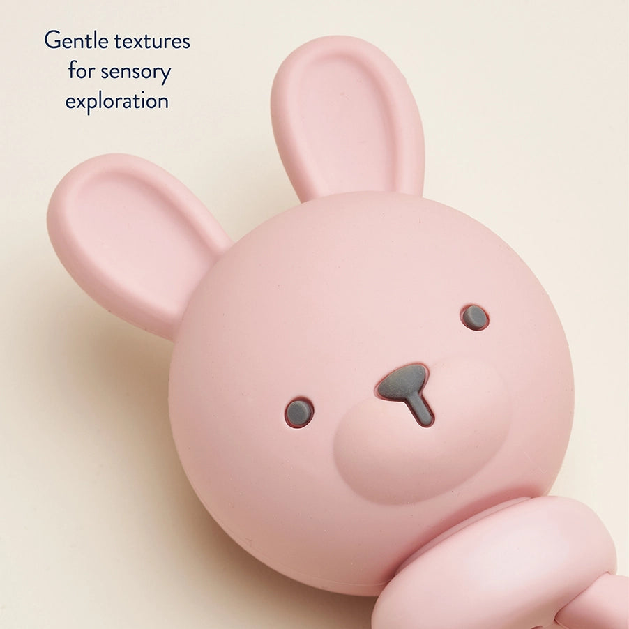 Itzy Ritzy Sweetie Rattle (Pink Bunny)