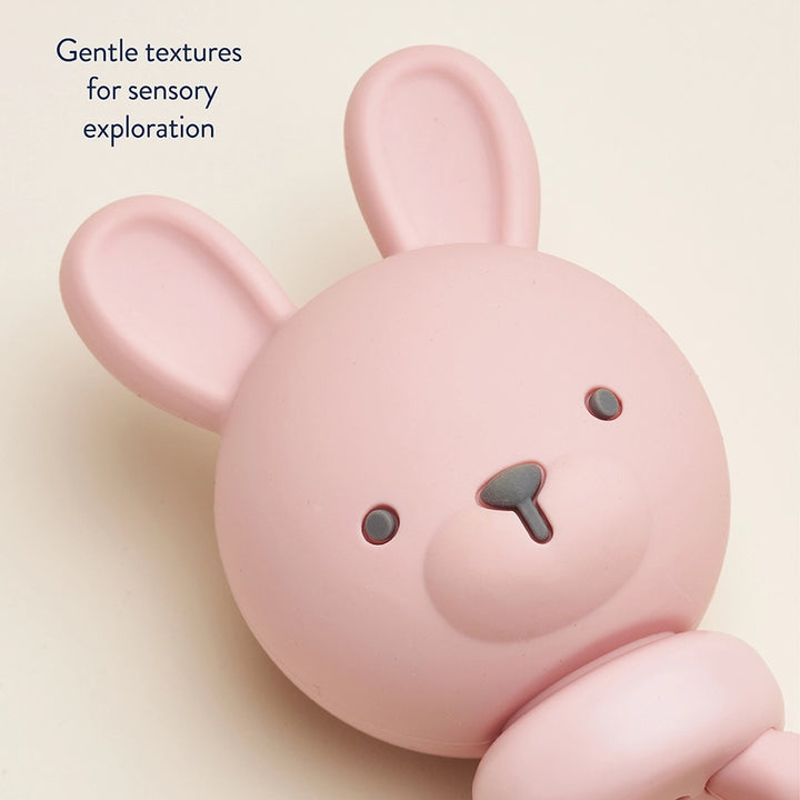 Itzy Ritzy Sweetie Rattle (Pink Bunny)