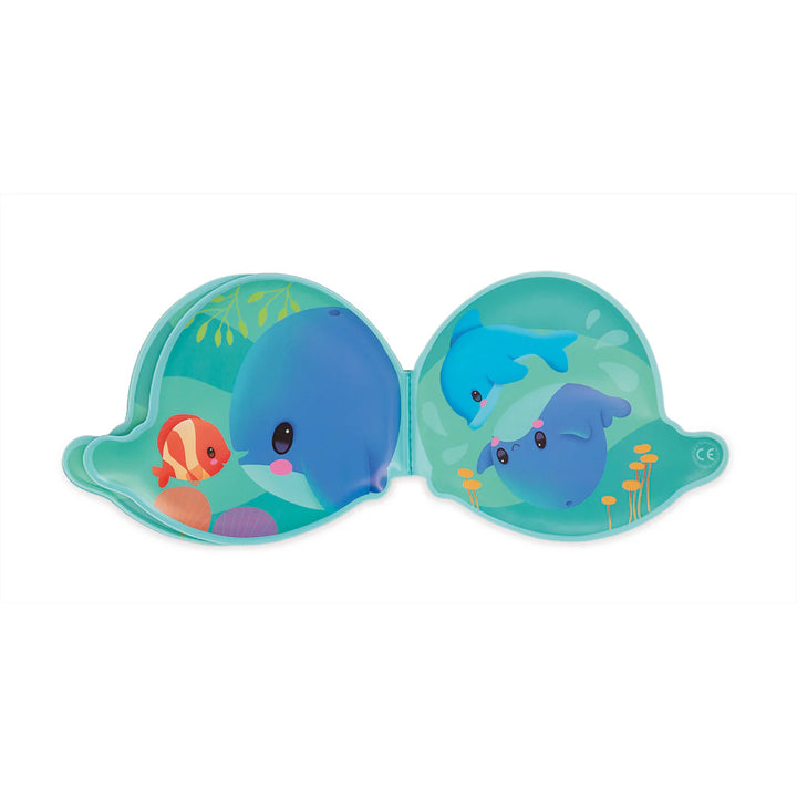 Janod Bath Book (Whale)
