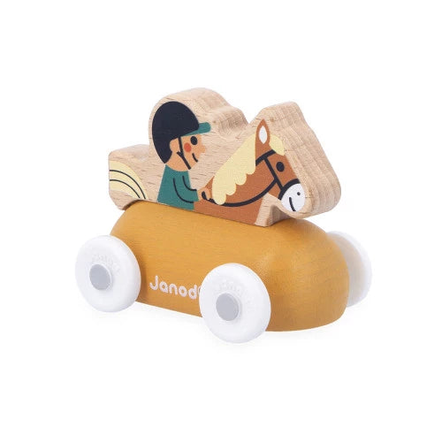 Janod Cross Roads Vehicle (Countryside Horse Rider)
