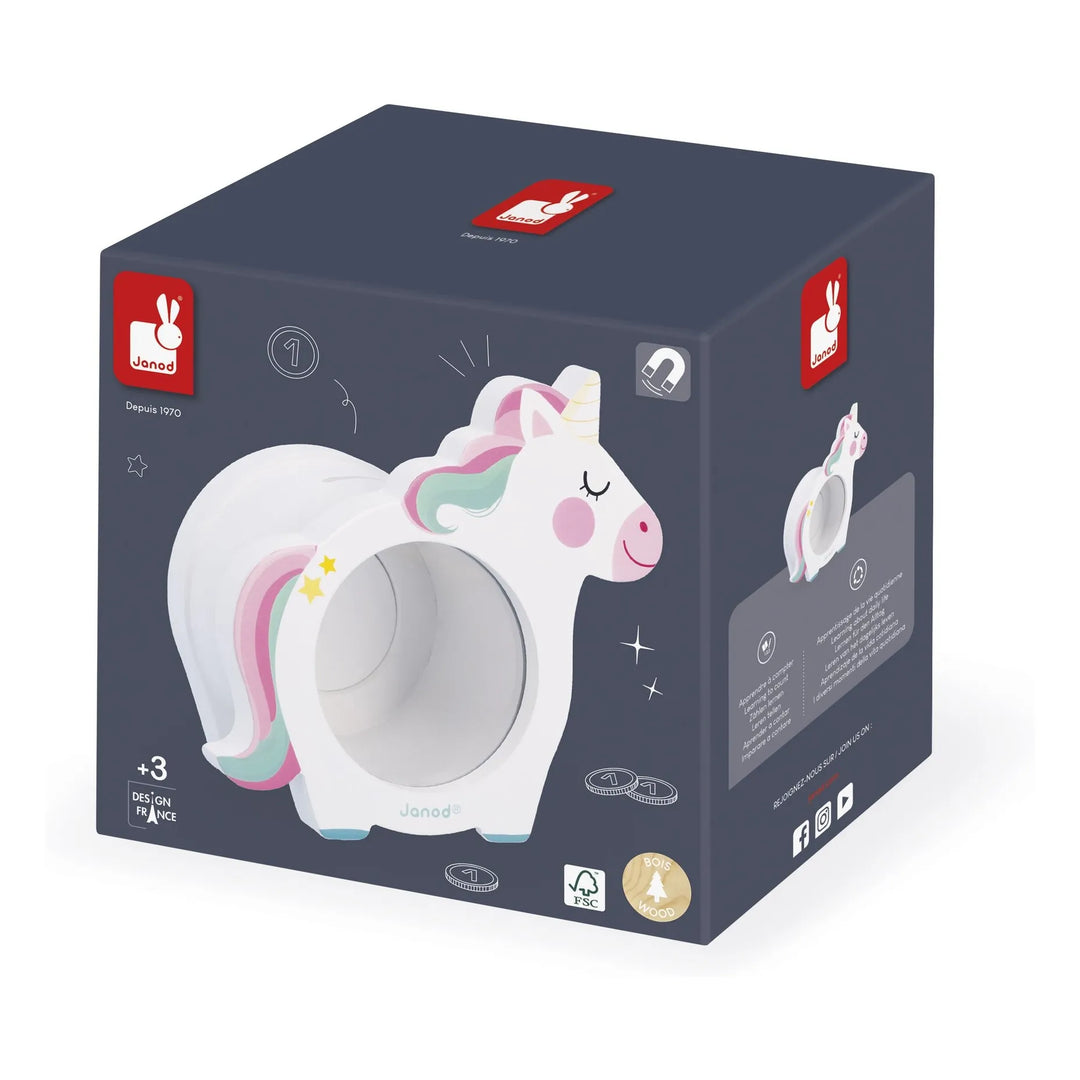 Janod Moneybox (Unicorn)