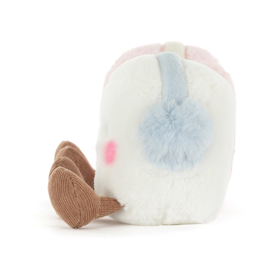 Jellycat Amuseables Toastie Pink & White Marshmallows