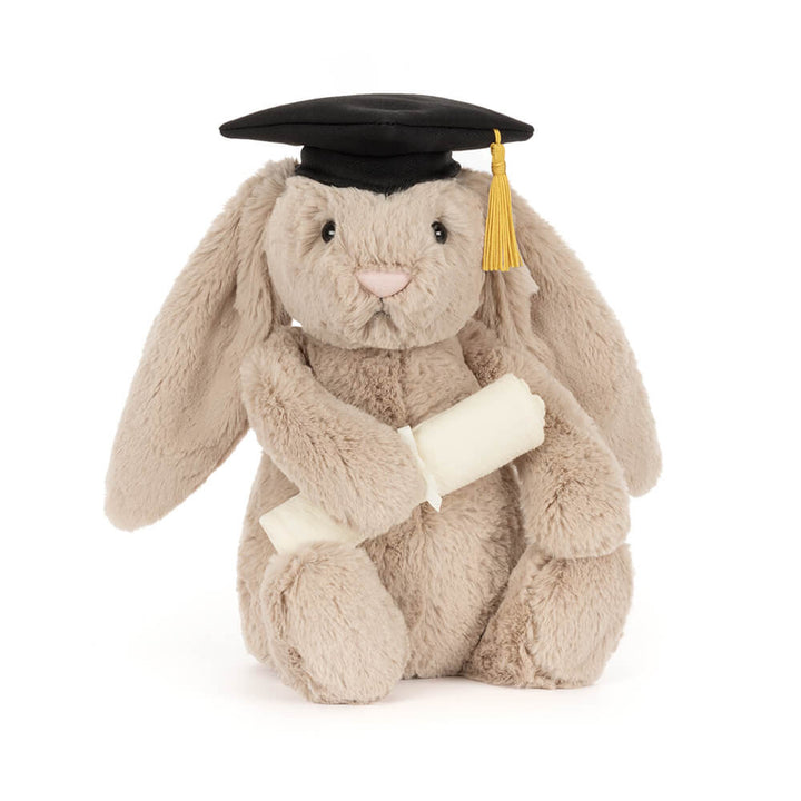 Jellycat Bashful Beige Bunny Graduation Outfit