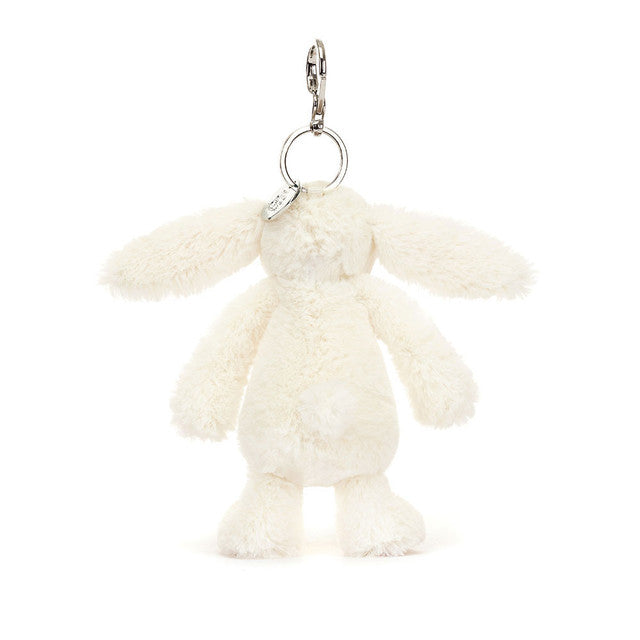 Jellycat Bashful Cream Berry Bunny Bag Charm