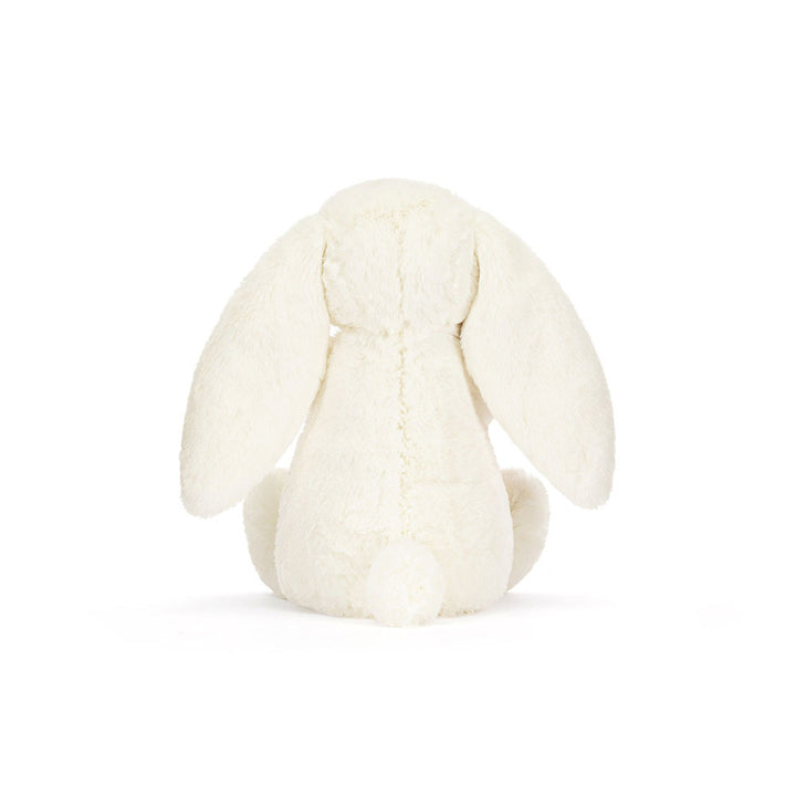 Jellycat Bashful Cream Bunny with Rose