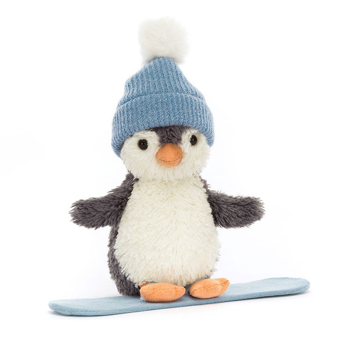 Jellycat Snowboarding Peanut Penguin (Small)