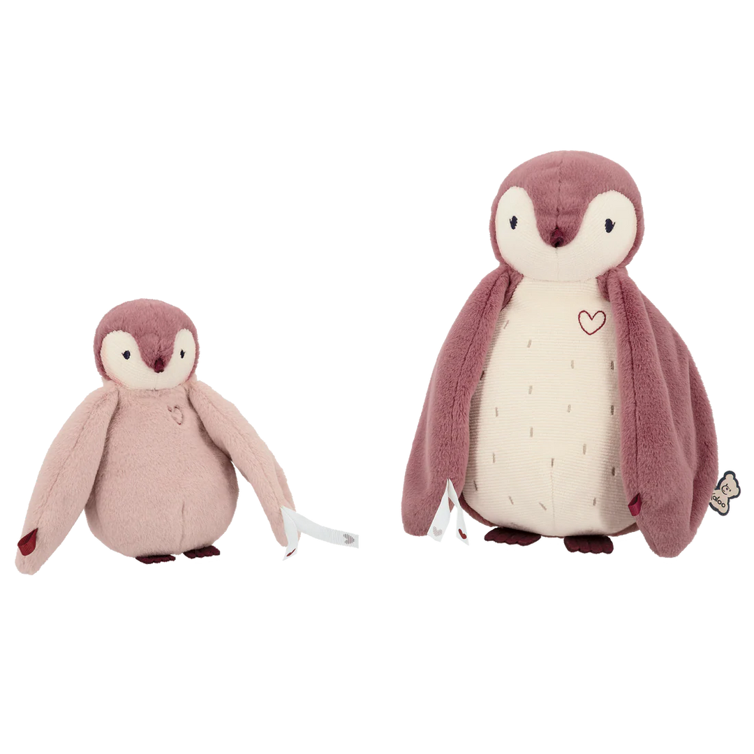 Kaloo Cuddle Plushies (Penguin Pink)