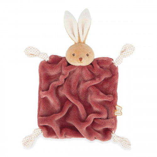 Kaloo Intemporel Bordeaux Rabbit Comforter