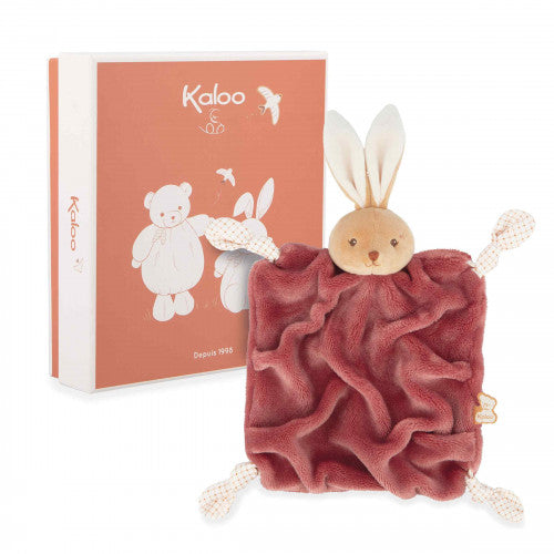 Kaloo Intemporel Bordeaux Rabbit Comforter