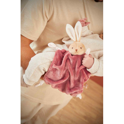 Kaloo Intemporel Bordeaux Rabbit Comforter