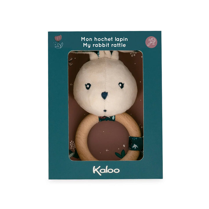 Kaloo Rabbit Teething Ring (Nature)