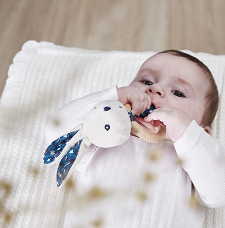 Kaloo Rabbit Teething Ring (Nature)