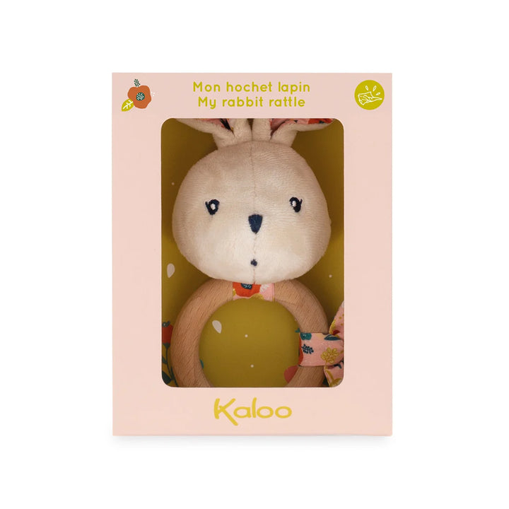 Kaloo Rabbit Teething Ring (Poppies)