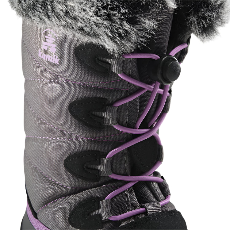 Kamik The SNOWANGEL Winter Boot (Charcoal/Orchid)
