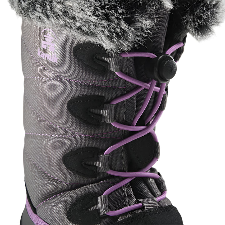 Kamik The SNOWANGEL Winter Boot (Charcoal/Orchid)