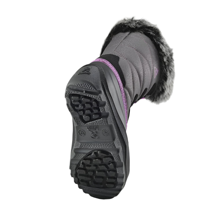 Kamik The SNOWANGEL Winter Boot (Charcoal/Orchid)
