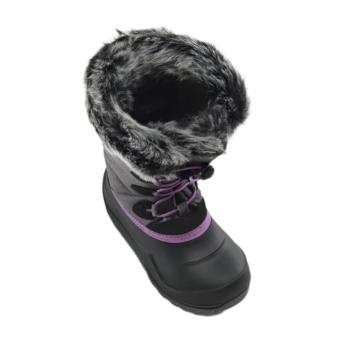 Kamik The SNOWANGEL Winter Boot (Charcoal/Orchid)