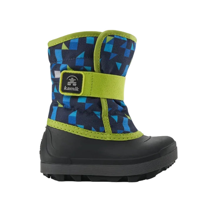 Kamik The SNOWBUG 7 Winter Boot (Navy/Lime)