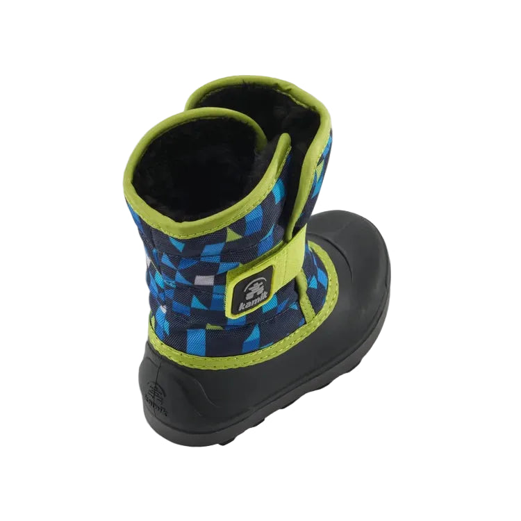 Kamik The SNOWBUG 7 Winter Boot (Navy/Lime)