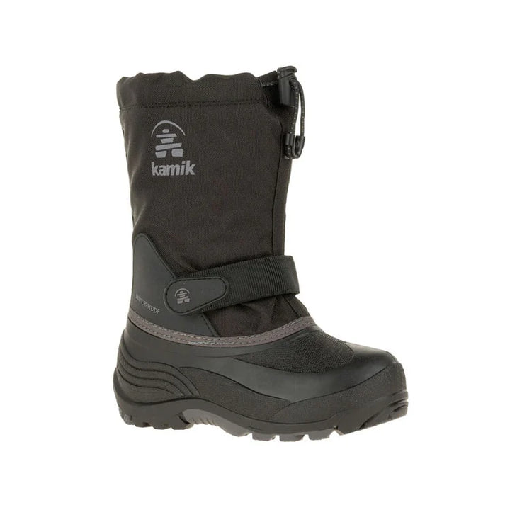Kamik Waterbug 5 Winter Boot (Black/Charcoal)