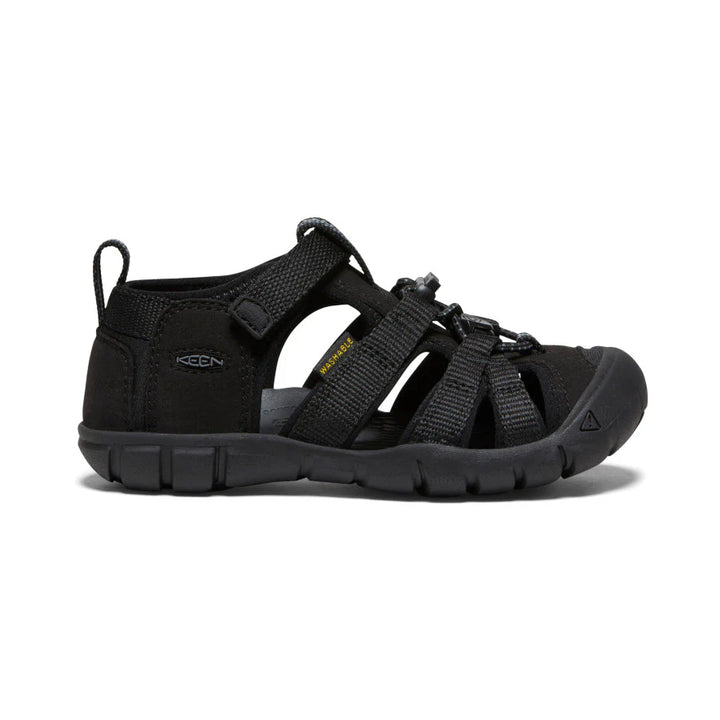KEEN Little Kids' Seacamp II CNX (Black/Grey)