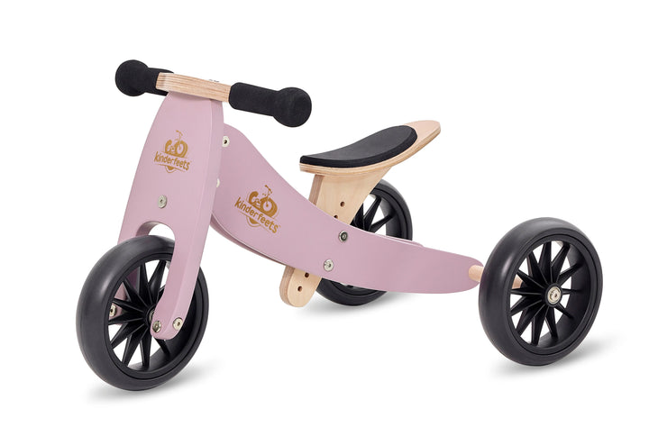 Kinderfeets Tiny Tot 2-in-1 Tricycle Balance Bike (Lavender)