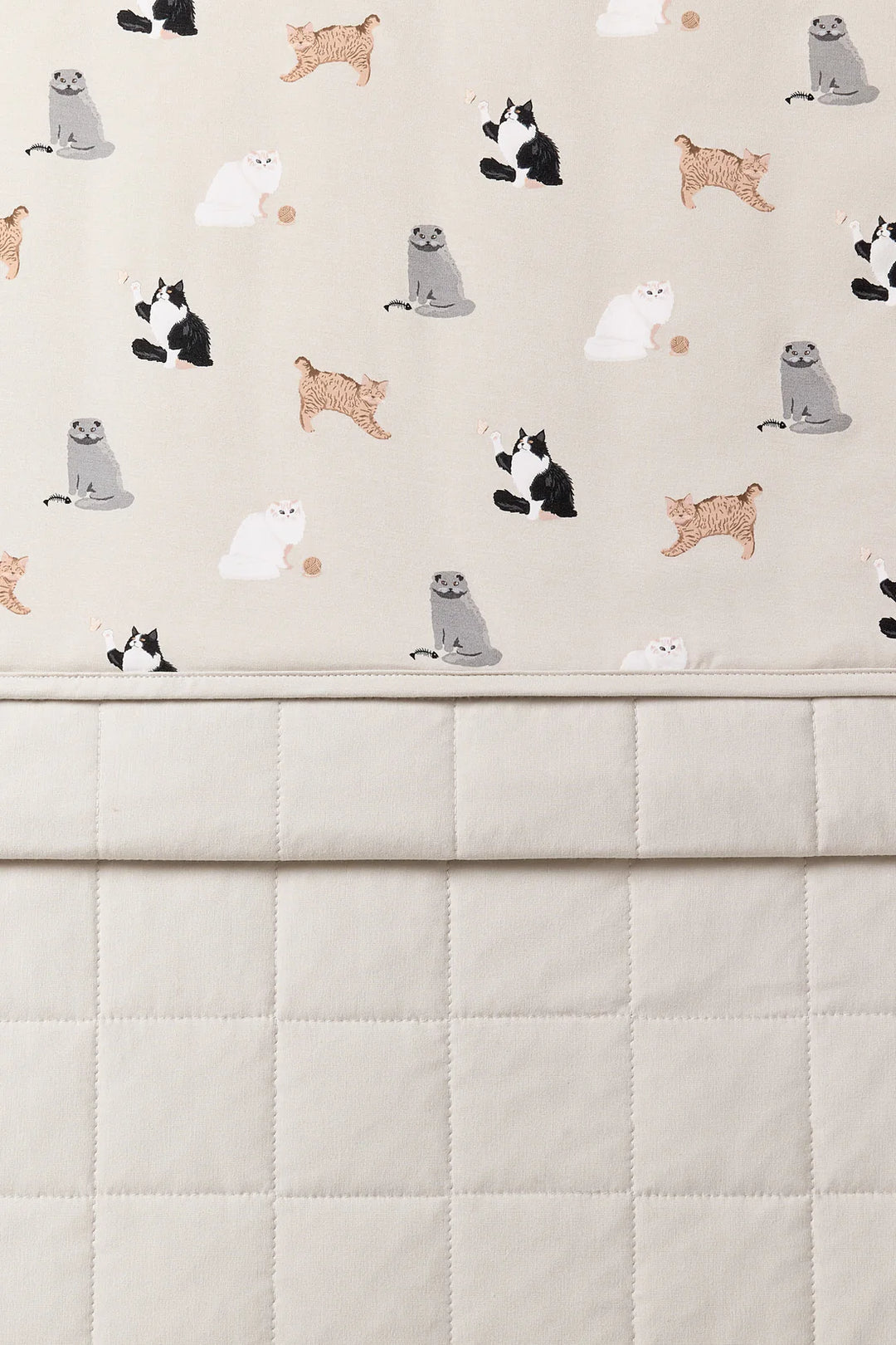 Kyte Baby Blanket 1 TOG (Fluffy Cat)
