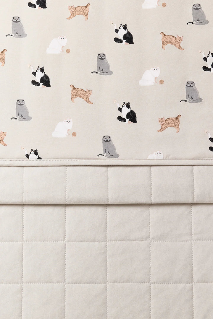 Kyte Baby Blanket 1 TOG (Fluffy Cat)