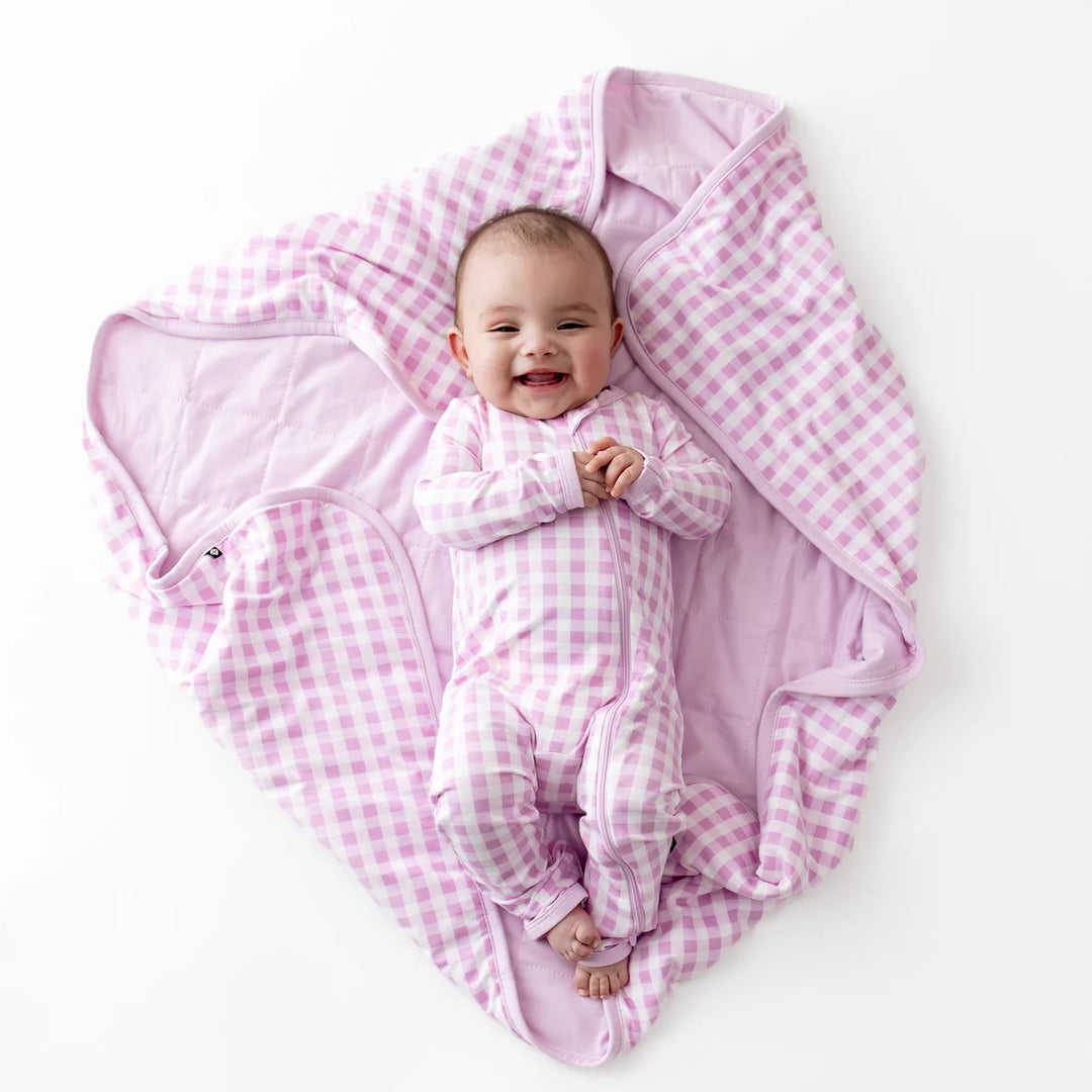 Kyte Baby Blanket 1 TOG (Gingham Thistle)