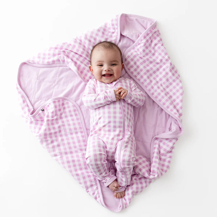 Kyte Baby Blanket 1 TOG (Gingham Thistle)
