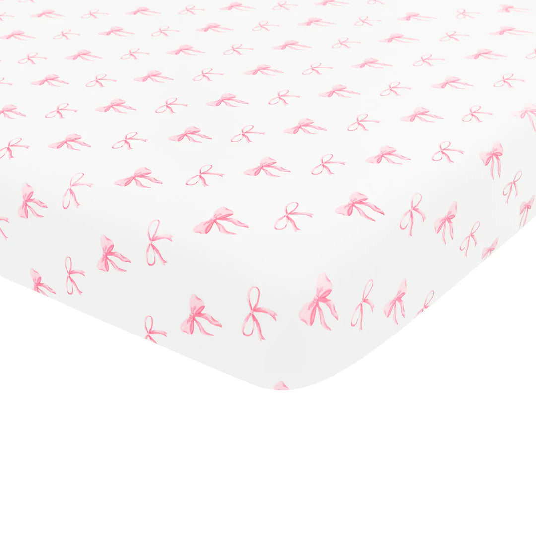 Kyte Baby Crib Sheet (Bow)
