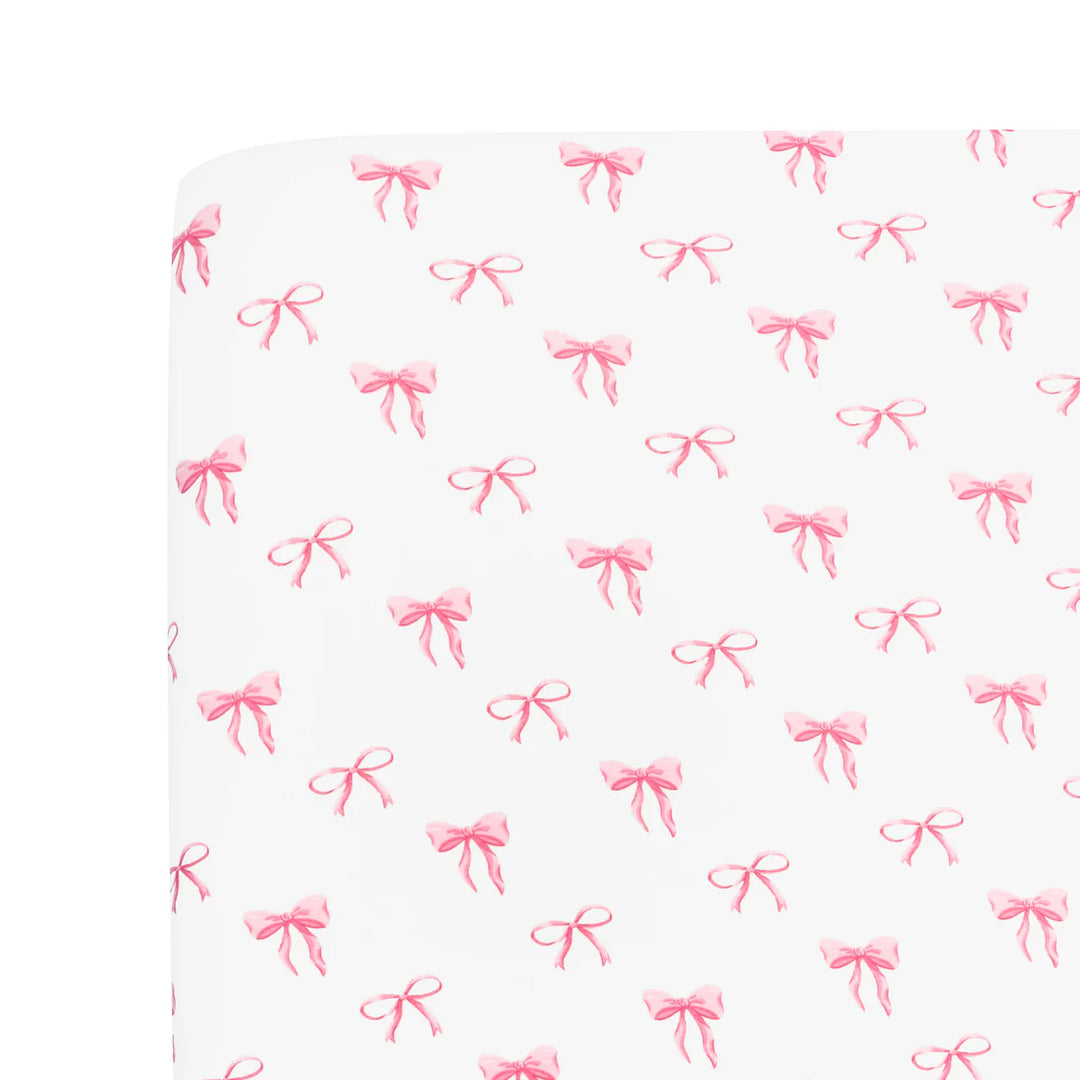 Kyte Baby Crib Sheet (Bow)