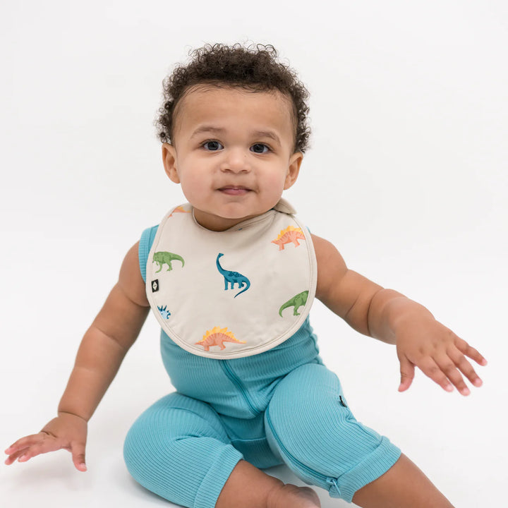 Kyte Baby Cushy Bib (Ecru Roar)