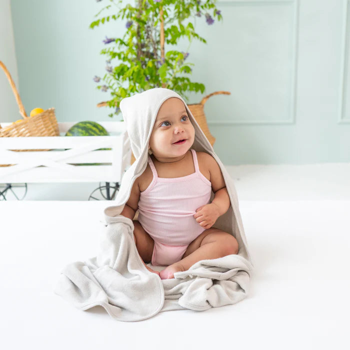 Kyte Baby Hooded Bath Towel (Oat)