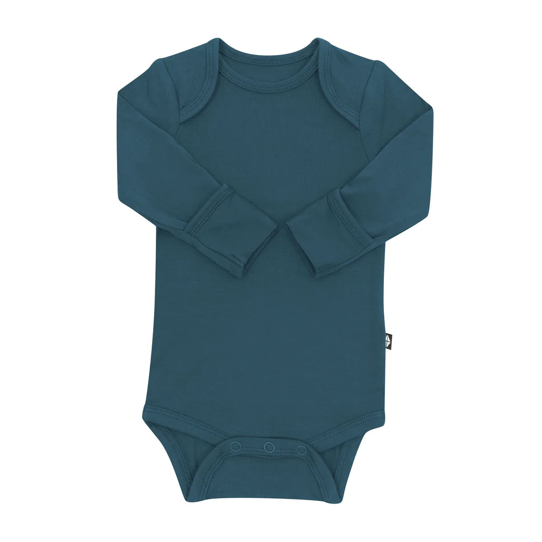 Kyte Baby Long Sleeve Bodysuit (Atlantic)
