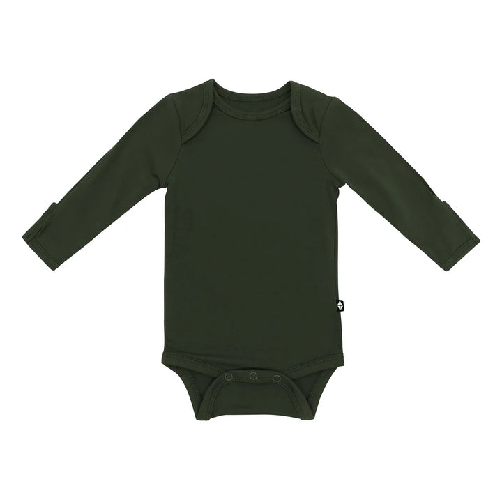 Kyte Baby Long Sleeve Bodysuit (Fir)