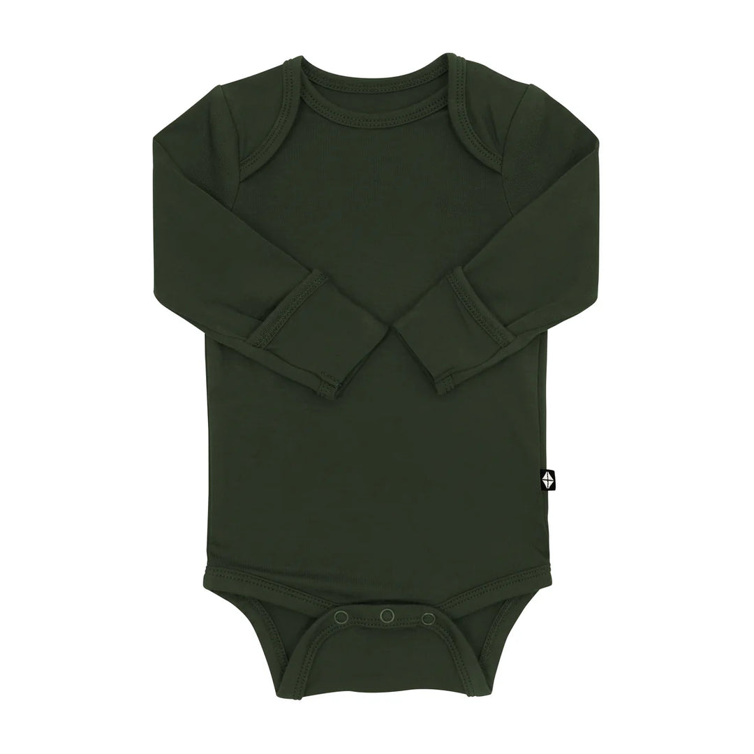 Kyte Baby Long Sleeve Bodysuit (Fir)