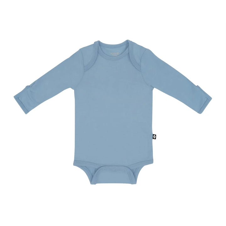 Kyte Baby Long Sleeve Bodysuit (Slate)