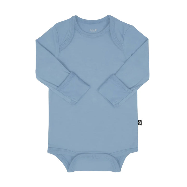 Kyte Baby Long Sleeve Bodysuit (Slate)