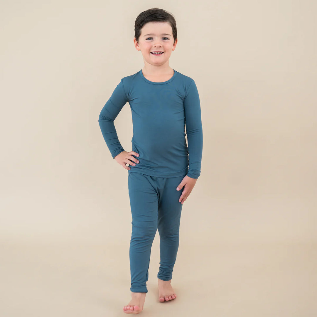 Kyte Baby Long Sleeve Pajamas (Atlantic)