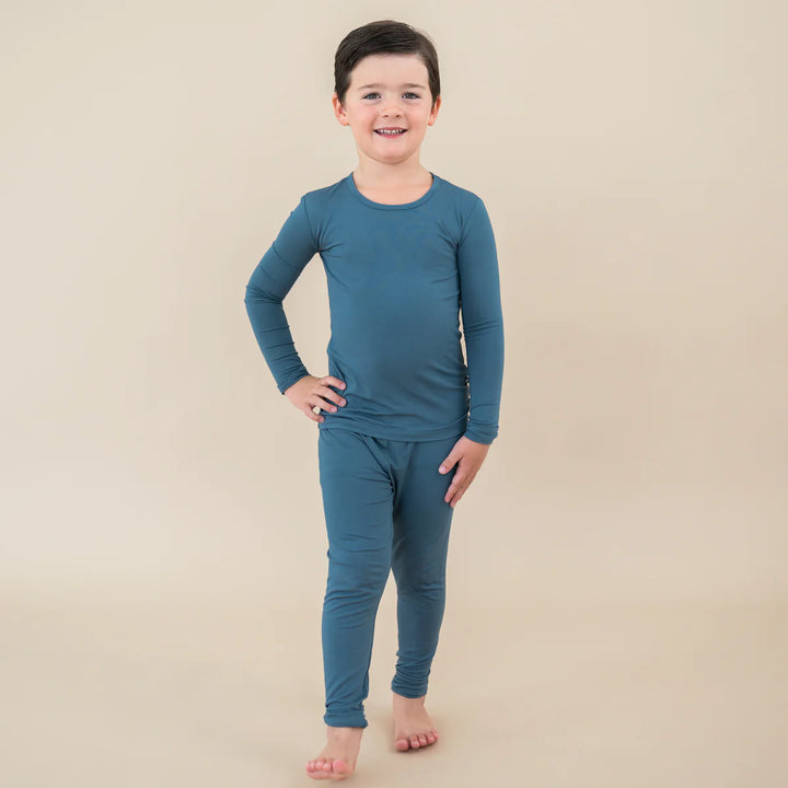 Kyte Baby Long Sleeve Pajamas (Atlantic)