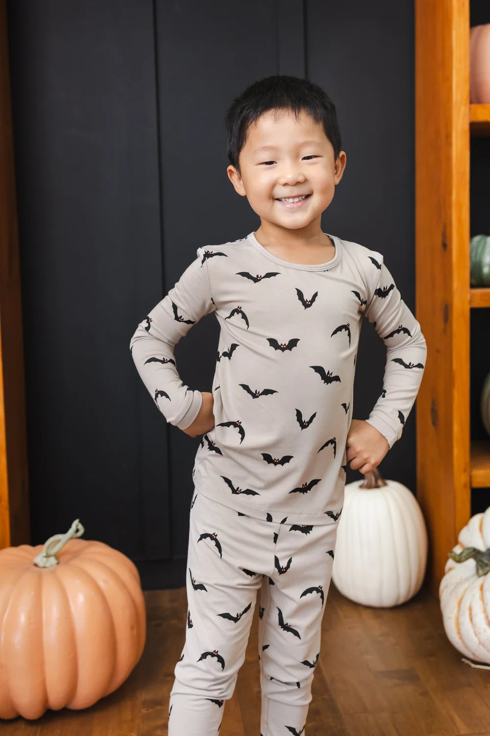 Kyte Baby Long Sleeve Pajamas (Bats)