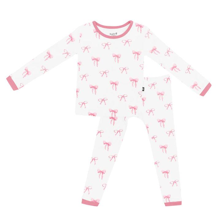 Kyte Baby Long Sleeve Pajamas (Bow)
